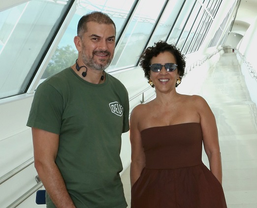 Marcos Moraes e Marta Reis