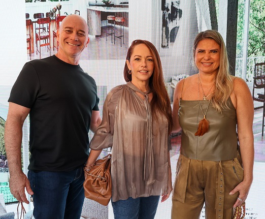 Paulo Renato, Flavia Campos e Cristiane Trarbach
