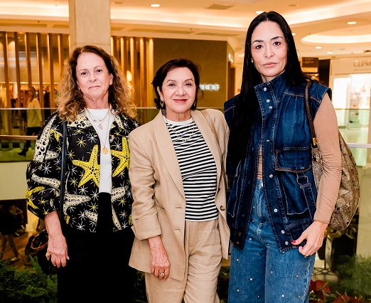Aninha Costa, Sueli Bombiere e Karla Ortiz