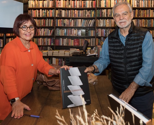 Aspásia Camargo e Max Perlingeiro