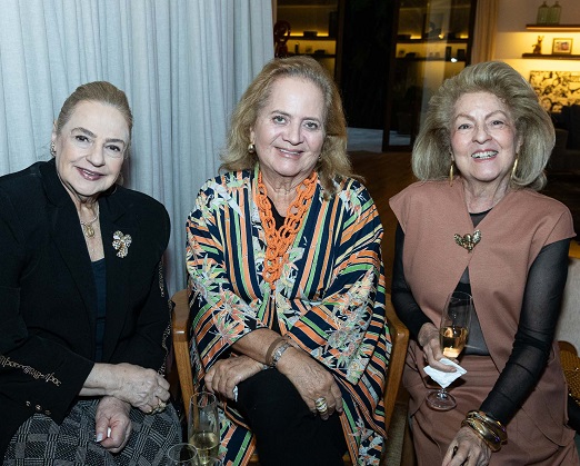 Cristina Aboim, Renata Fraga e Margaret Padilha