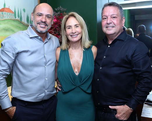 Marcello Antunes, Regina Dantas e Willians Haubrichs
