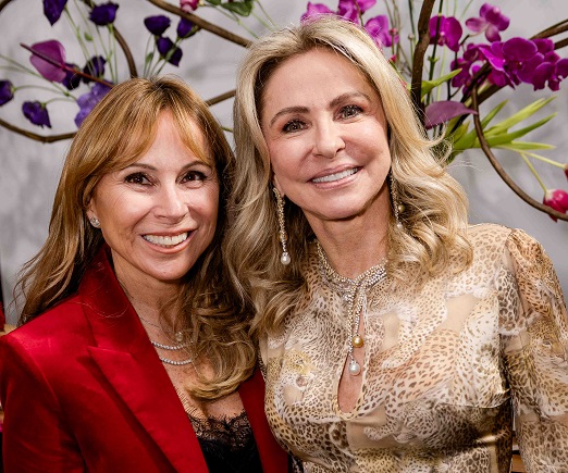 Andrea Rudge e Regina Giacomelli