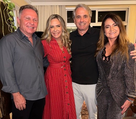 Hanno Erwes, Márcia Veríssimo, Pedro Senna e Alessandra Pirotelli
