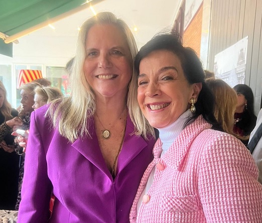 Maninha Barbosa e Monica Clark