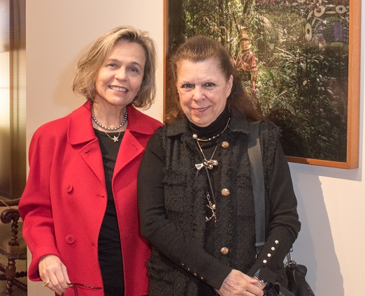 Maria Eduarda Marques e Vanda Klabin